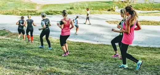 Entrenamiento de running al aire libre